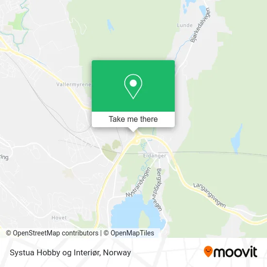 Systua Hobby og Interiør map