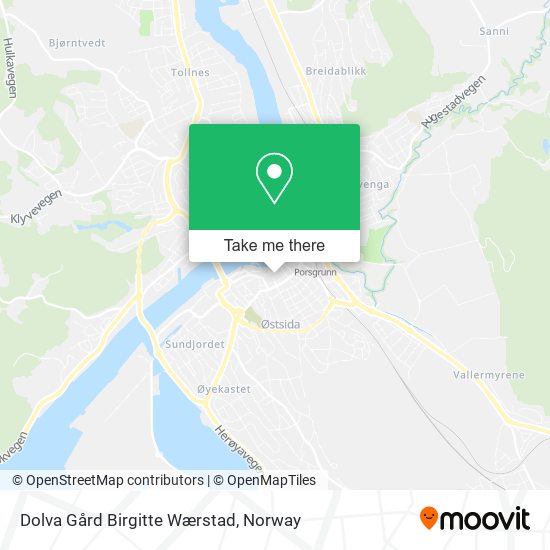 Dolva Gård Birgitte Wærstad map
