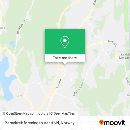 Barnekreftforeningen Vestfold map