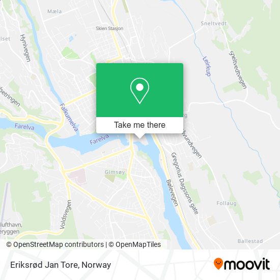 Eriksrød Jan Tore map