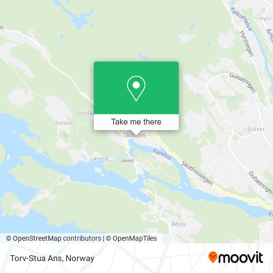 Torv-Stua Ans map