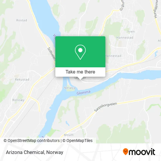 Arizona Chemical map