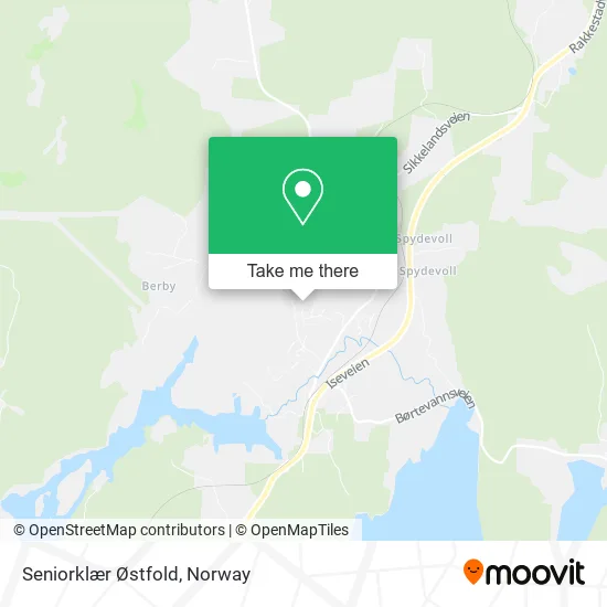 Seniorklær Østfold map