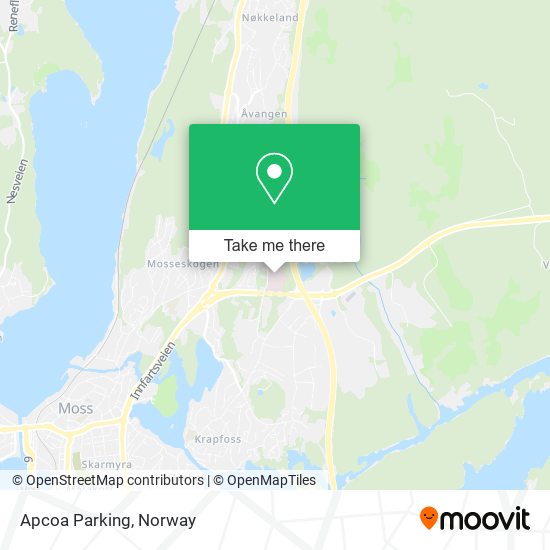 Apcoa Parking map