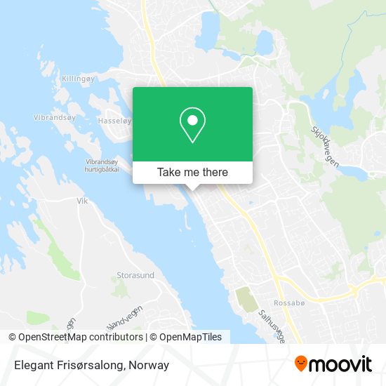 Elegant Frisørsalong map