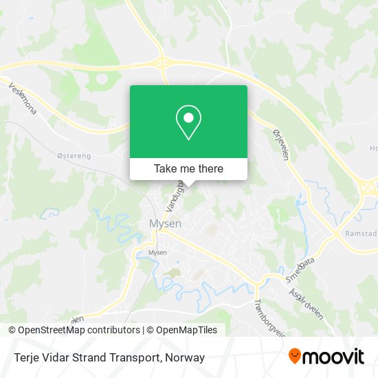 Terje Vidar Strand Transport map
