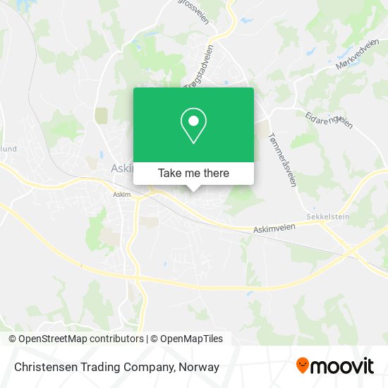 Christensen Trading Company map