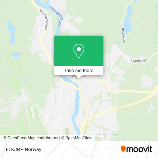 ELKJØP map