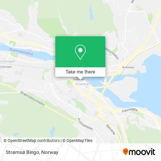 Strømsø Bingo map