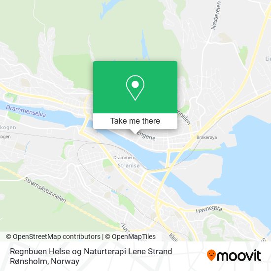 Regnbuen Helse og Naturterapi Lene Strand Rønsholm map