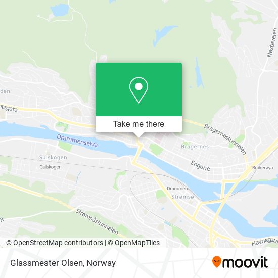 Glassmester Olsen map