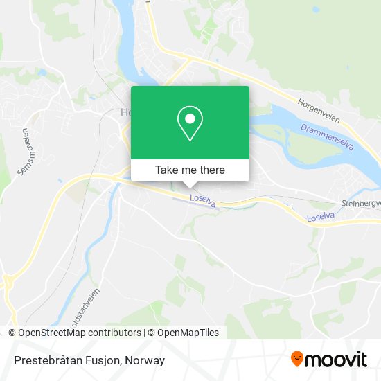 Prestebråtan Fusjon map
