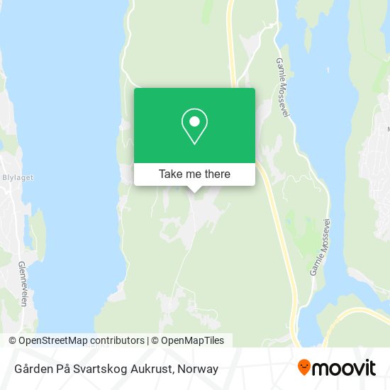 Gården På Svartskog Aukrust map