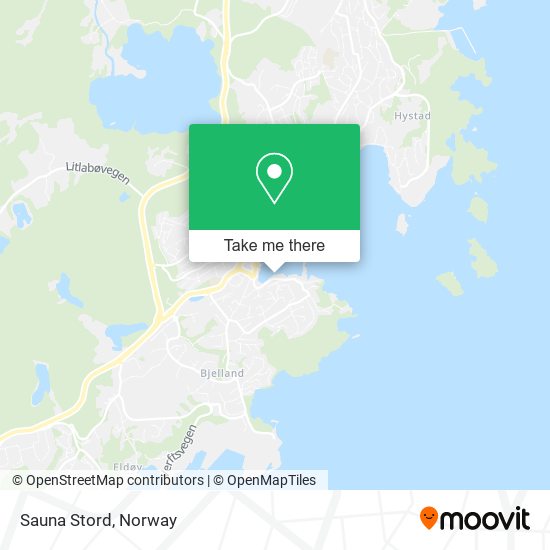 Sauna Stord map