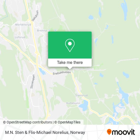 M.N. Sten & Flis-Michael Norelius map