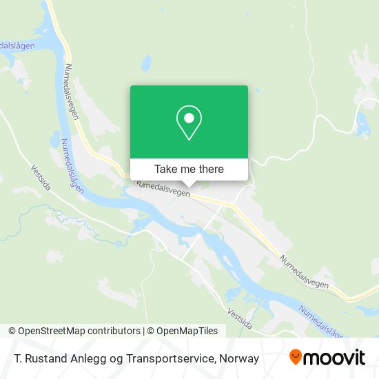 T. Rustand Anlegg og Transportservice map