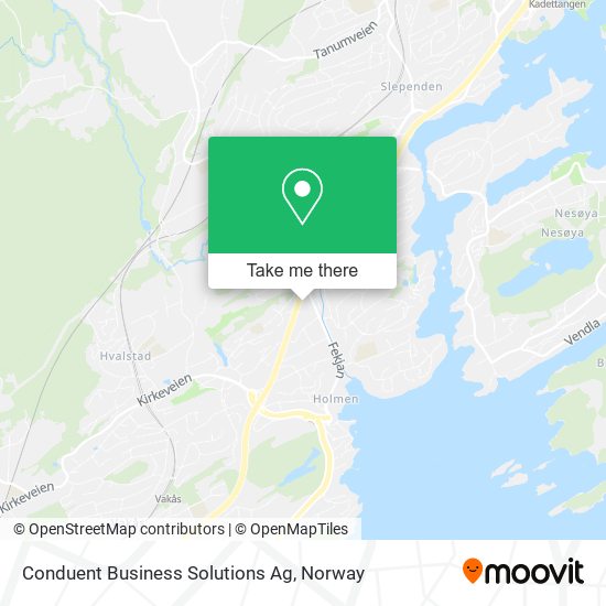 Conduent Business Solutions Ag map