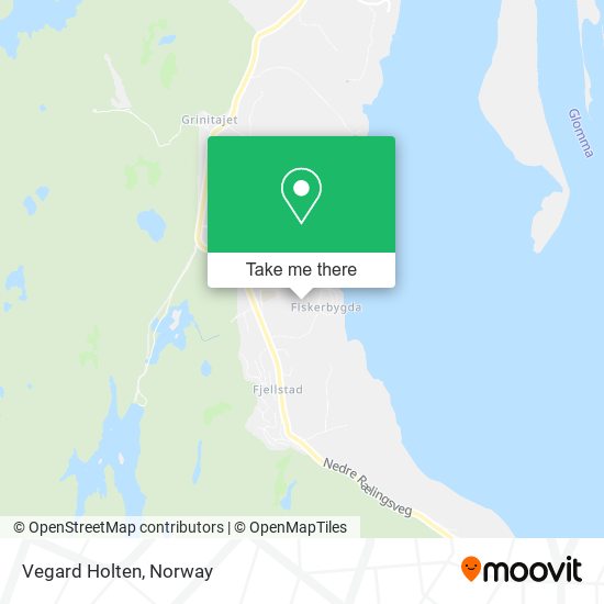 Vegard Holten map