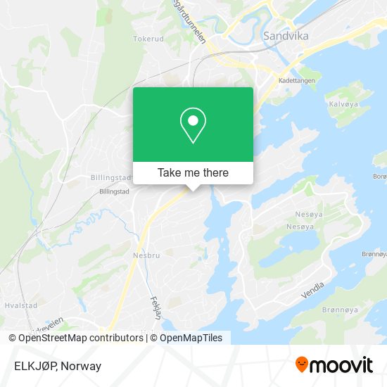 ELKJØP map