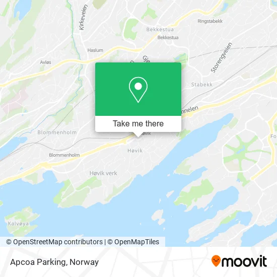 Apcoa Parking map