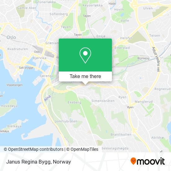 Janus Regina Bygg map