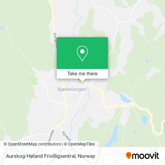 Aurskog-Høland Frivilligsentral map