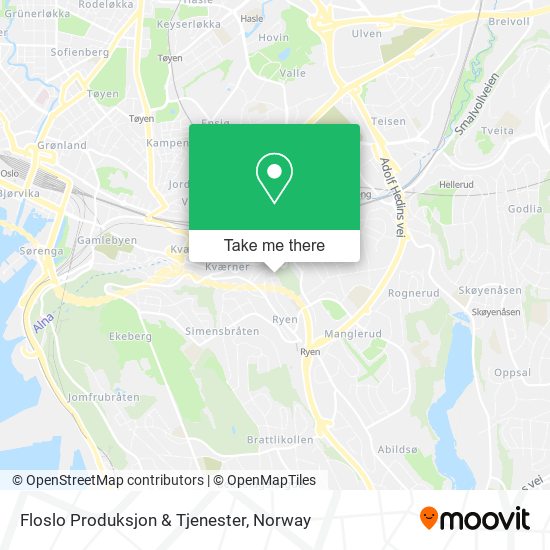 Floslo Produksjon & Tjenester map