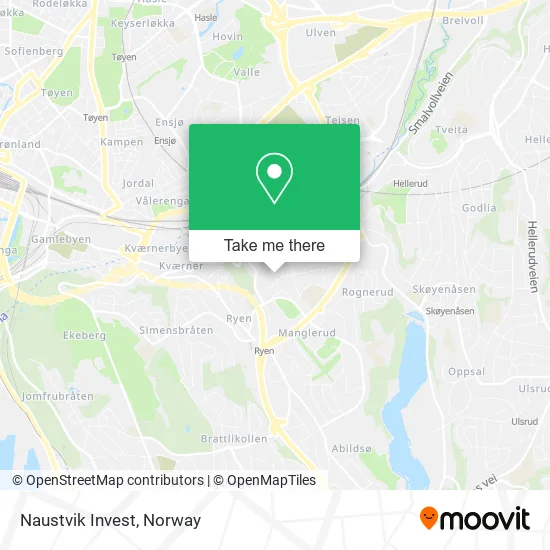 Naustvik Invest map