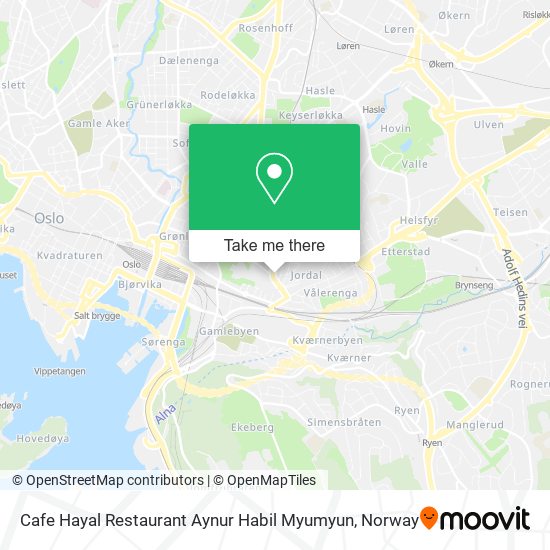 Cafe Hayal Restaurant Aynur Habil Myumyun map
