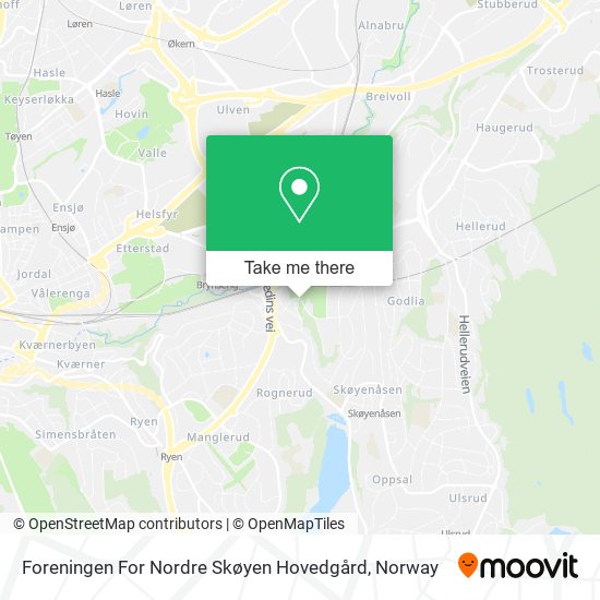 Foreningen For Nordre Skøyen Hovedgård map