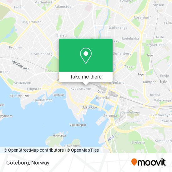 Göteborg map