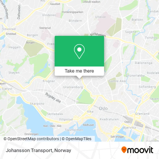 Johansson Transport map