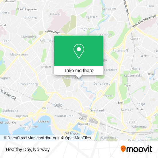 Healthy Day map