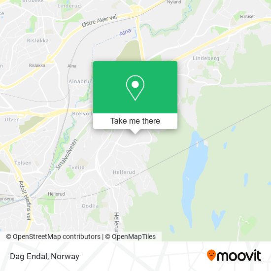 Dag Endal map