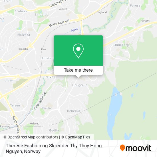 Therese Fashion og Skredder Thy Thuy Hong Nguyen map