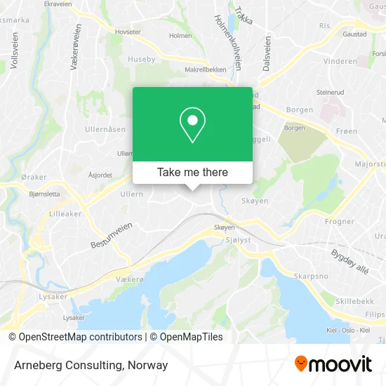 Arneberg Consulting map