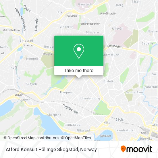 Atferd Konsult Pål Inge Skogstad map