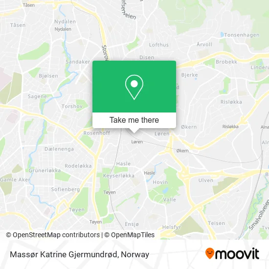 Massør Katrine Gjermundrød map