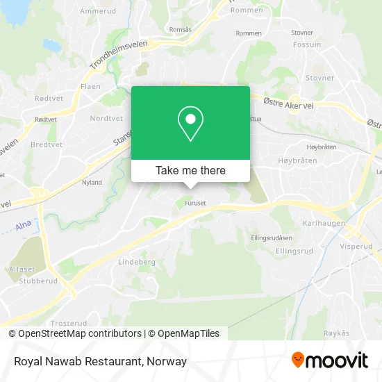 Royal Nawab Restaurant map