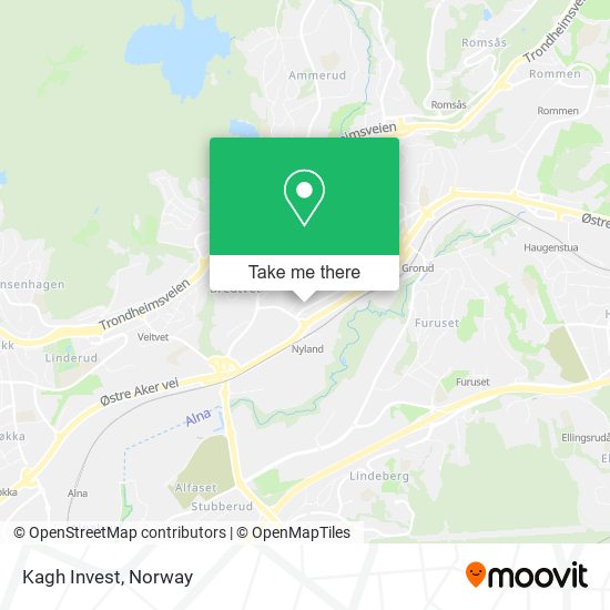 Kagh Invest map