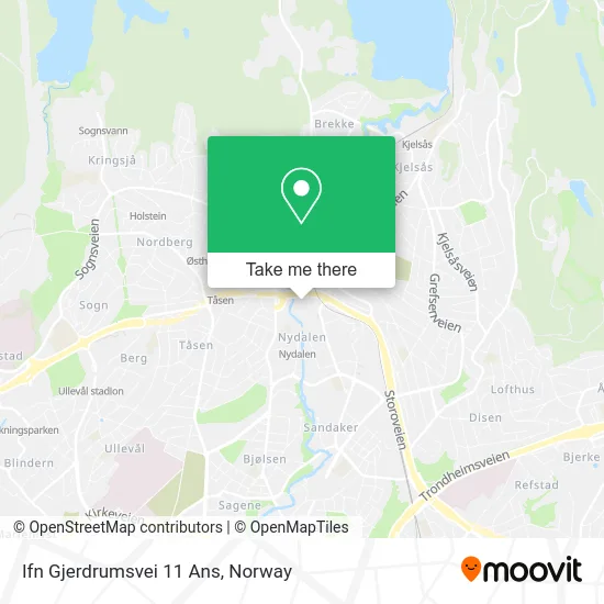 Ifn Gjerdrumsvei 11 Ans map