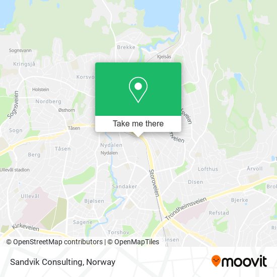 Sandvik Consulting map