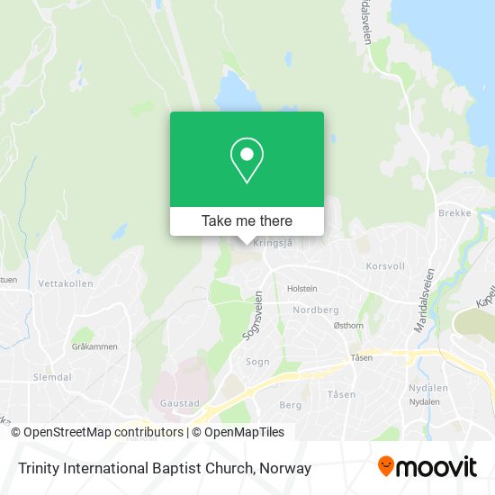 Trinity International Baptist Church map