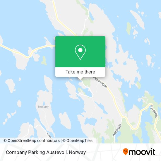 Company Parking Austevoll map