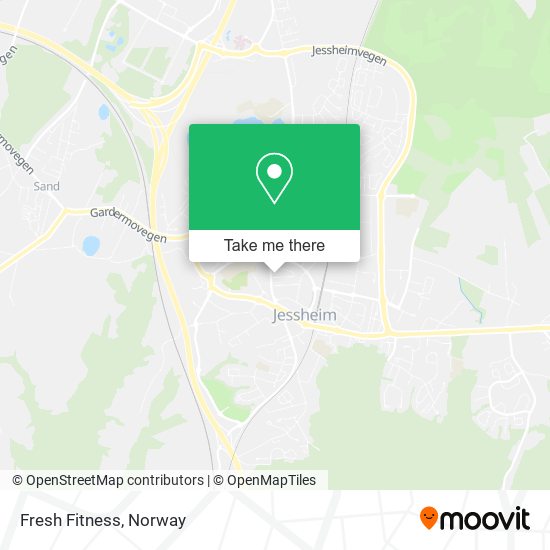 Fresh Fitness map