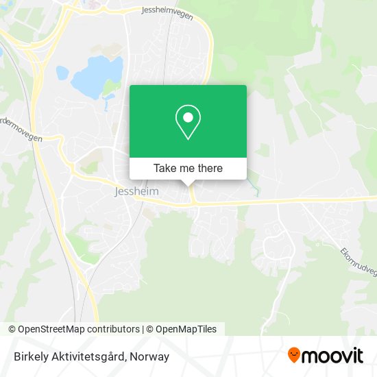 Birkely Aktivitetsgård map