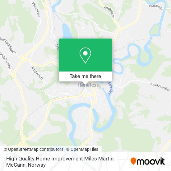 High Quality Home Improvement Miles Martin McCann map