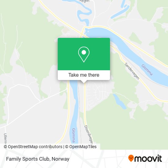 Family Sports Club map