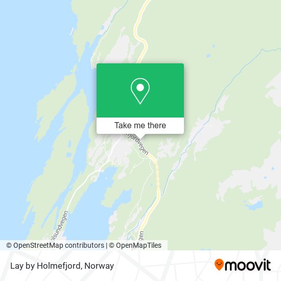 Lay by Holmefjord map
