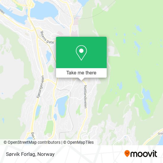 Sørvik Forlag map